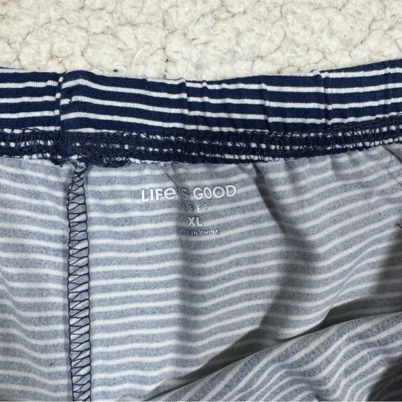 Life Is Good Sleep Drawstring Pajama Shorts Womens Size XL Lot Of 2 Comfy - Picture 8 of 9